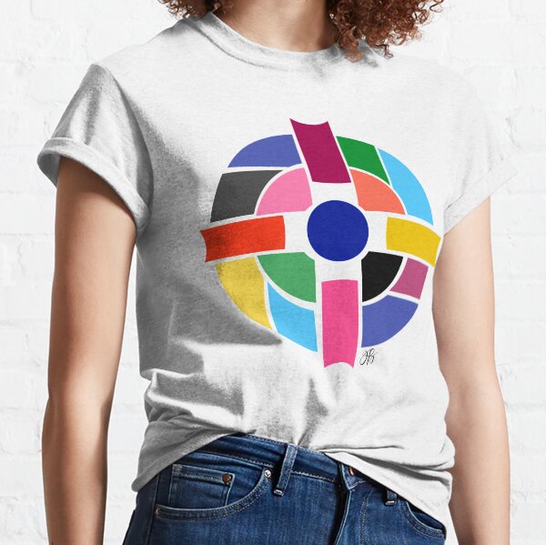 Abstract Cross Classic T-Shirt