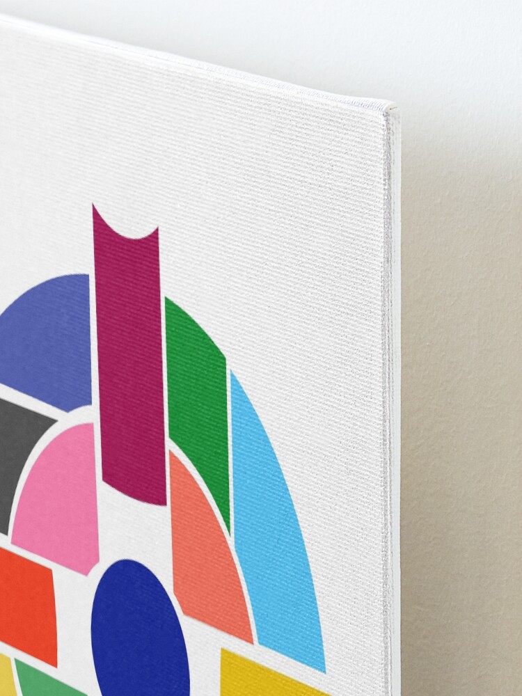Alternate view of Abstract Cross Mounted Print