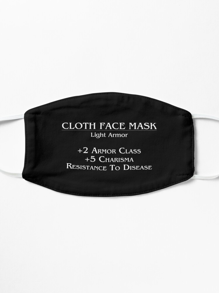 Alternate view of Face Mask Stats Mask