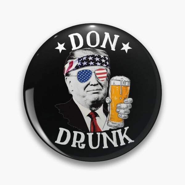 Artikelvorschau, Don Drunk Präsident Donald Trump trinkt Bier Party Shirt Gear entworfen und verkauft von DynamicDesign.