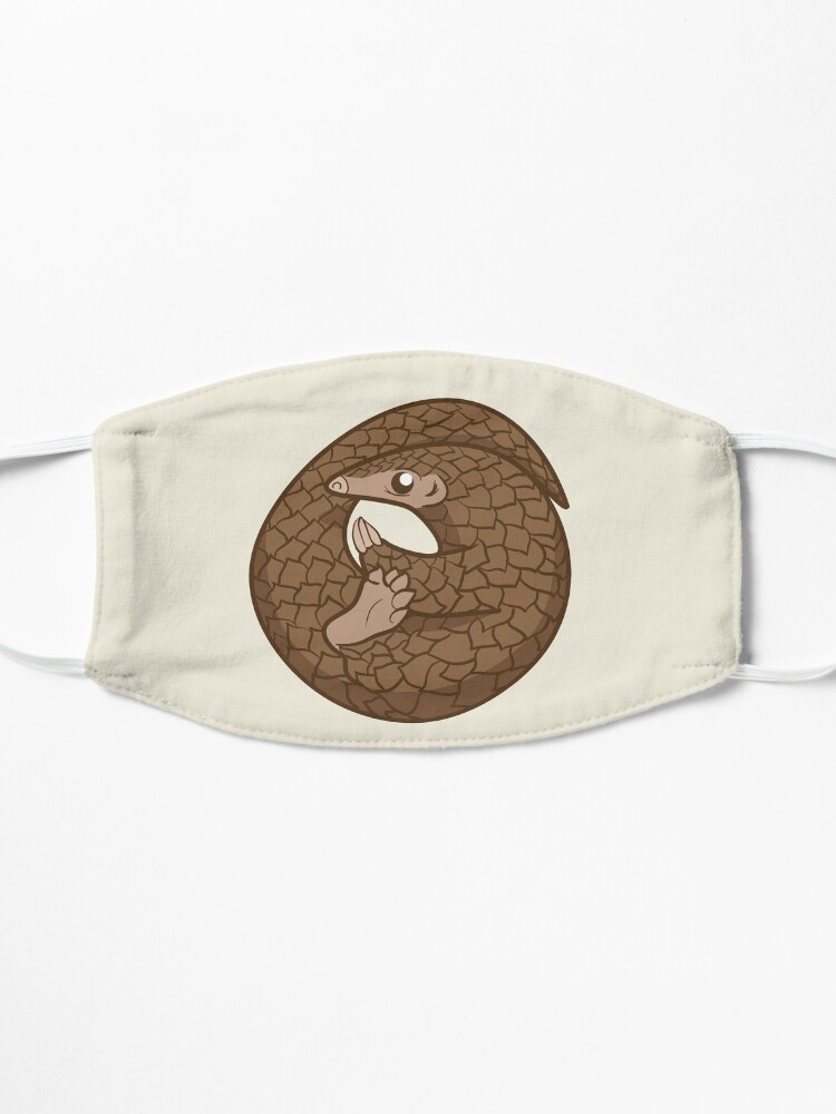 Alternate view of Pangolin Friend Mask