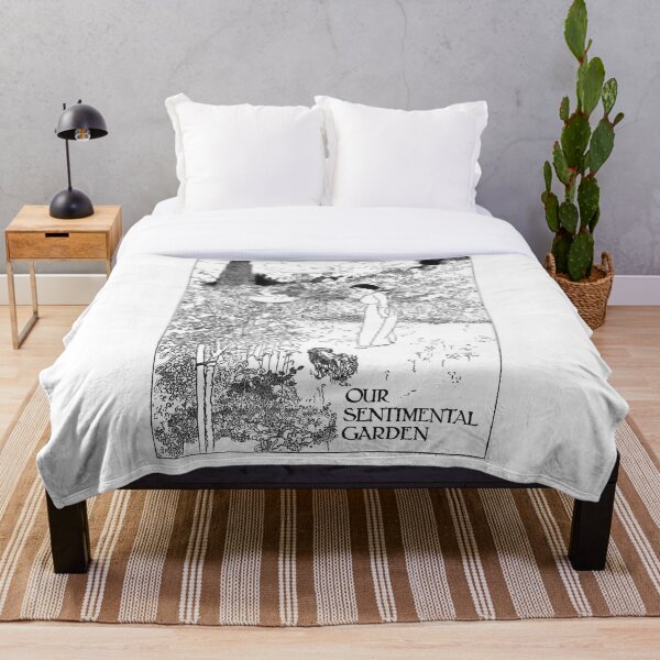 Our Sentimental Garden Throw Blanket