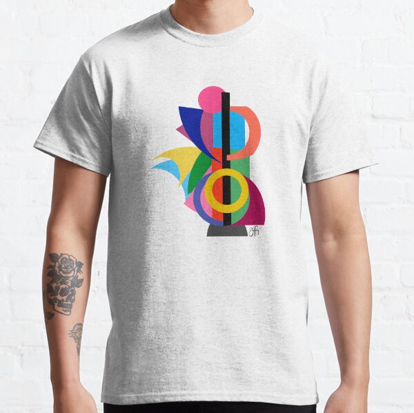 Abstract Cello Player Classic T-Shirt