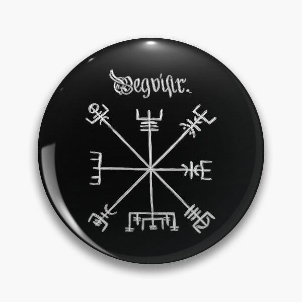 Item preview, Nordic Magical Stave Vegvisir with Handwriting designed and sold by laforma.