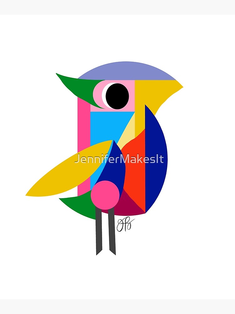 Abstract Bird by JenniferMakesIt