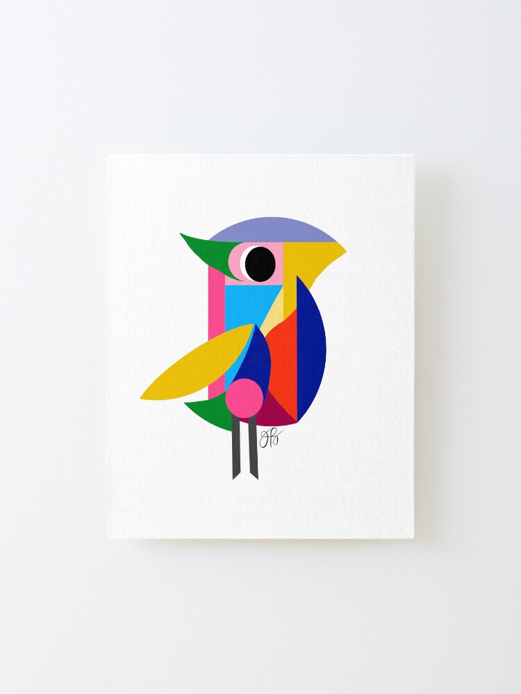 Alternate view of Abstract Bird Mounted Print
