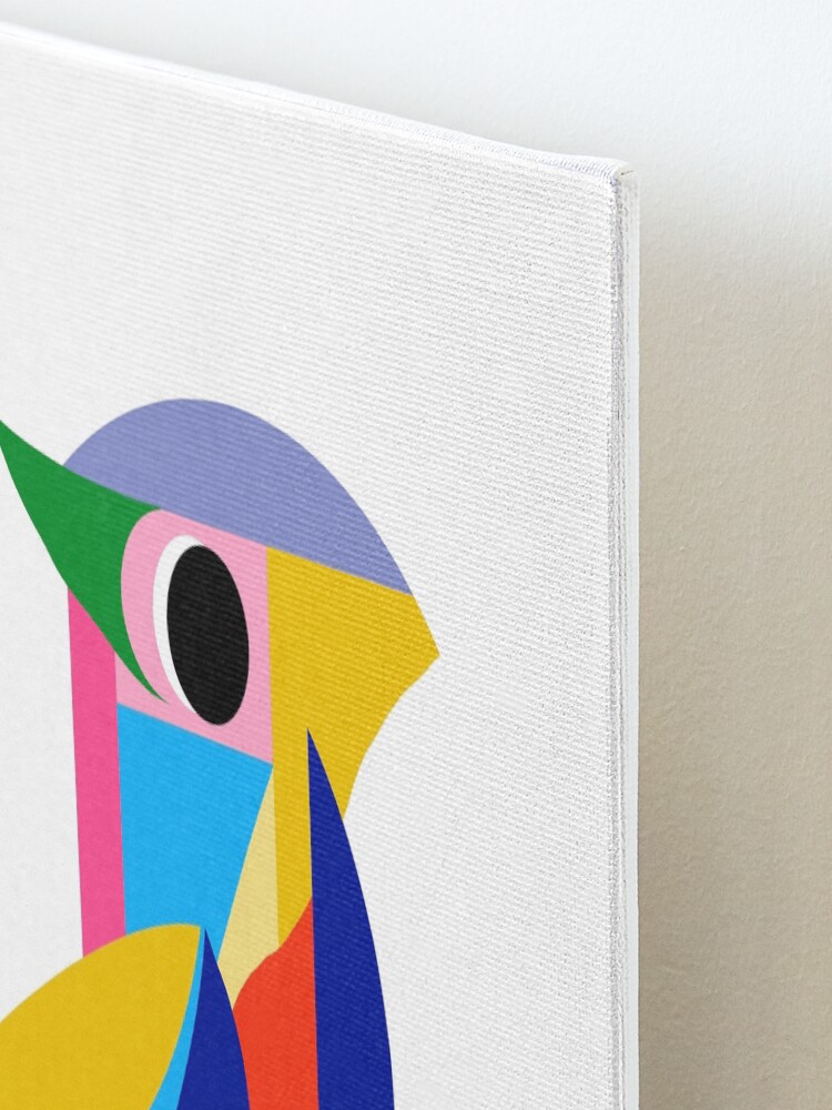 Alternate view of Abstract Bird Mounted Print