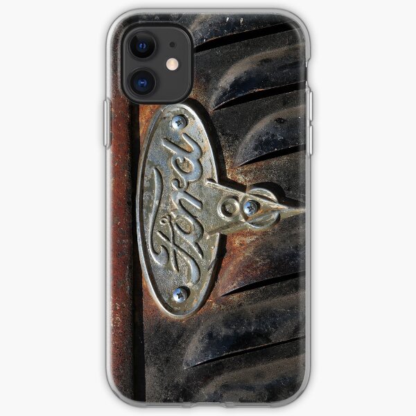 Old Ford Emblem - iPhone Case iPhone Soft Case