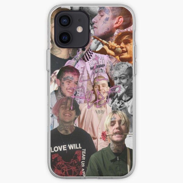 Collage de Lil Peep Funda blanda para iPhone