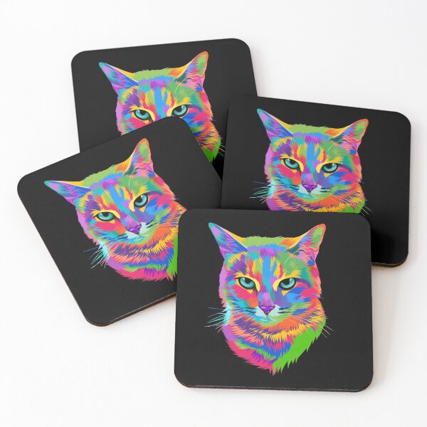 Item preview, Colorful cute cat rainbow designed and sold by FadyaF.