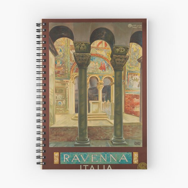 Artikelvorschau, Ravenna Italia vintage travel poster entworfen und verkauft von stickart-marek.