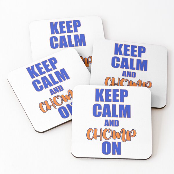 Item preview, keep calm and chomp on designed and sold by talialevyy.