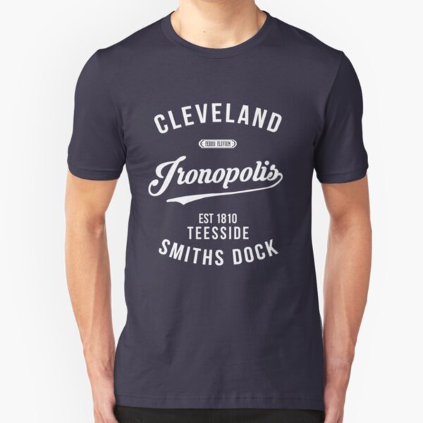 Smiths Dock TEESSIDE MIDDLESBROUGH BORO MFC Slim Fit T-Shirt