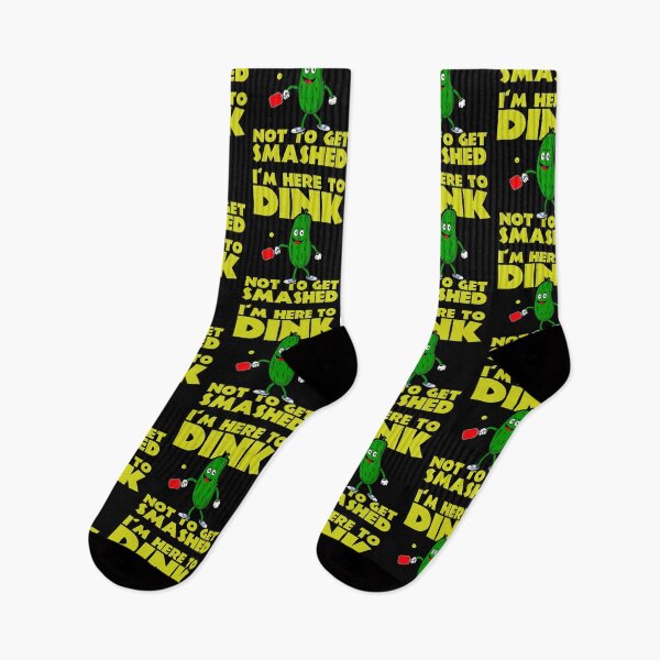 Item preview, I`m Here to Dink Not To Get Smashed Funny Pickleball T shirt designed and sold by Dan66.