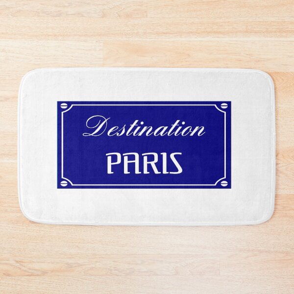 Item preview, beautiful and cute illustration "Destination PARIS" for holiday and travel gift as a souvenir designed and sold by aromed2002.