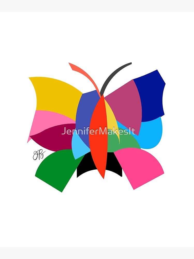 Abstract Butterfly by JenniferMakesIt