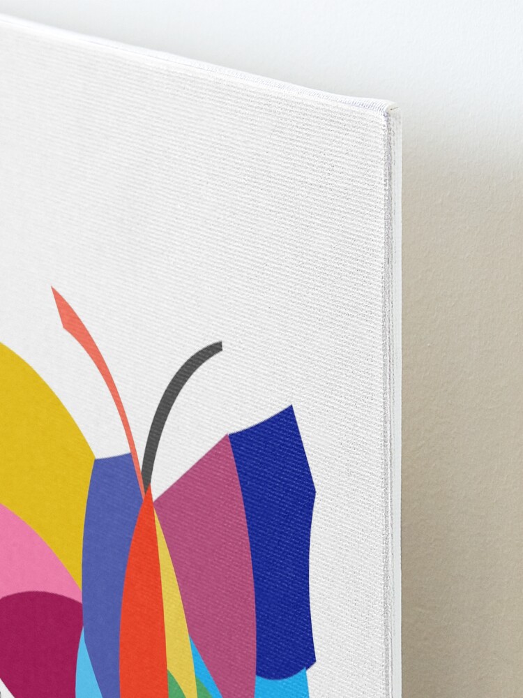 Alternate view of Abstract Butterfly Mounted Print