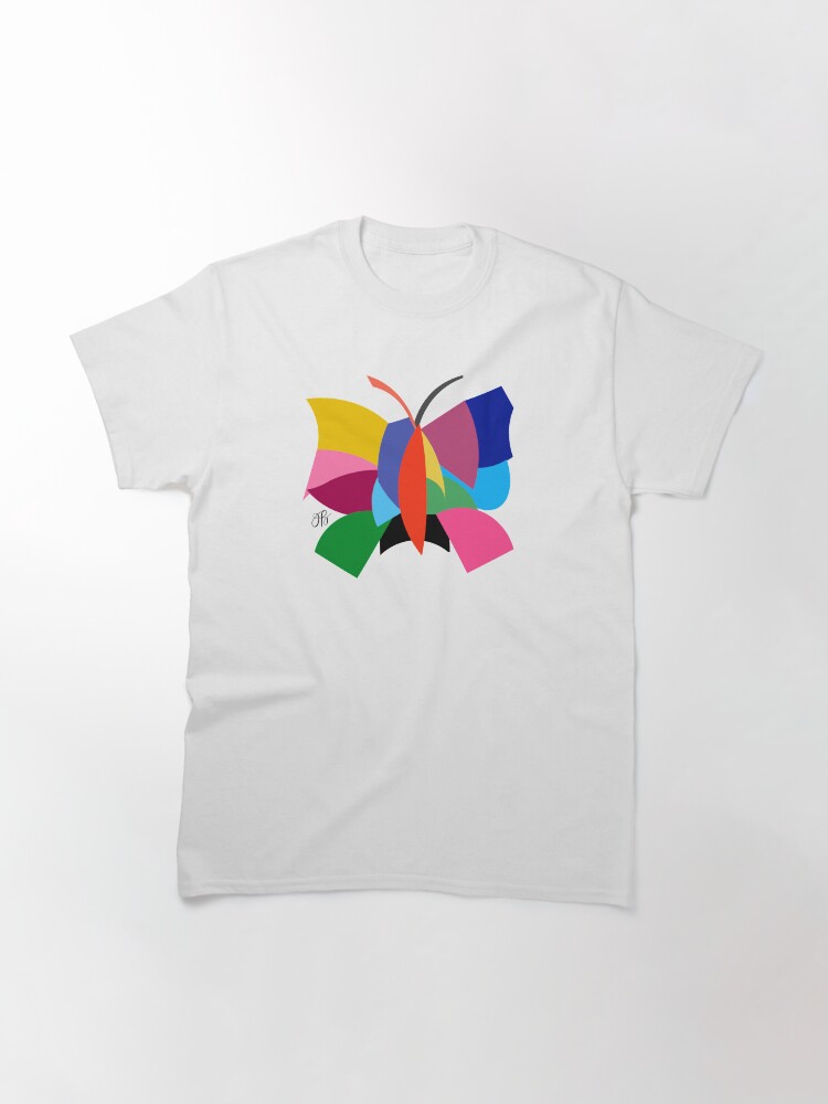 Alternate view of Abstract Butterfly Classic T-Shirt