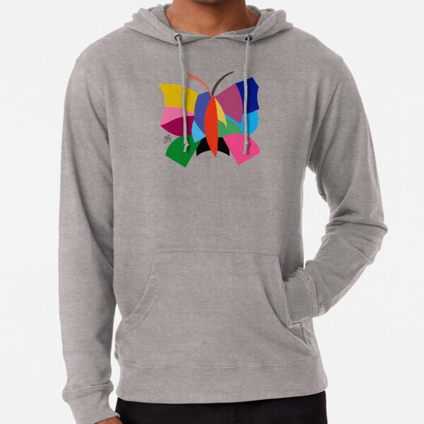 Abstract Butterfly Lightweight Hoodie