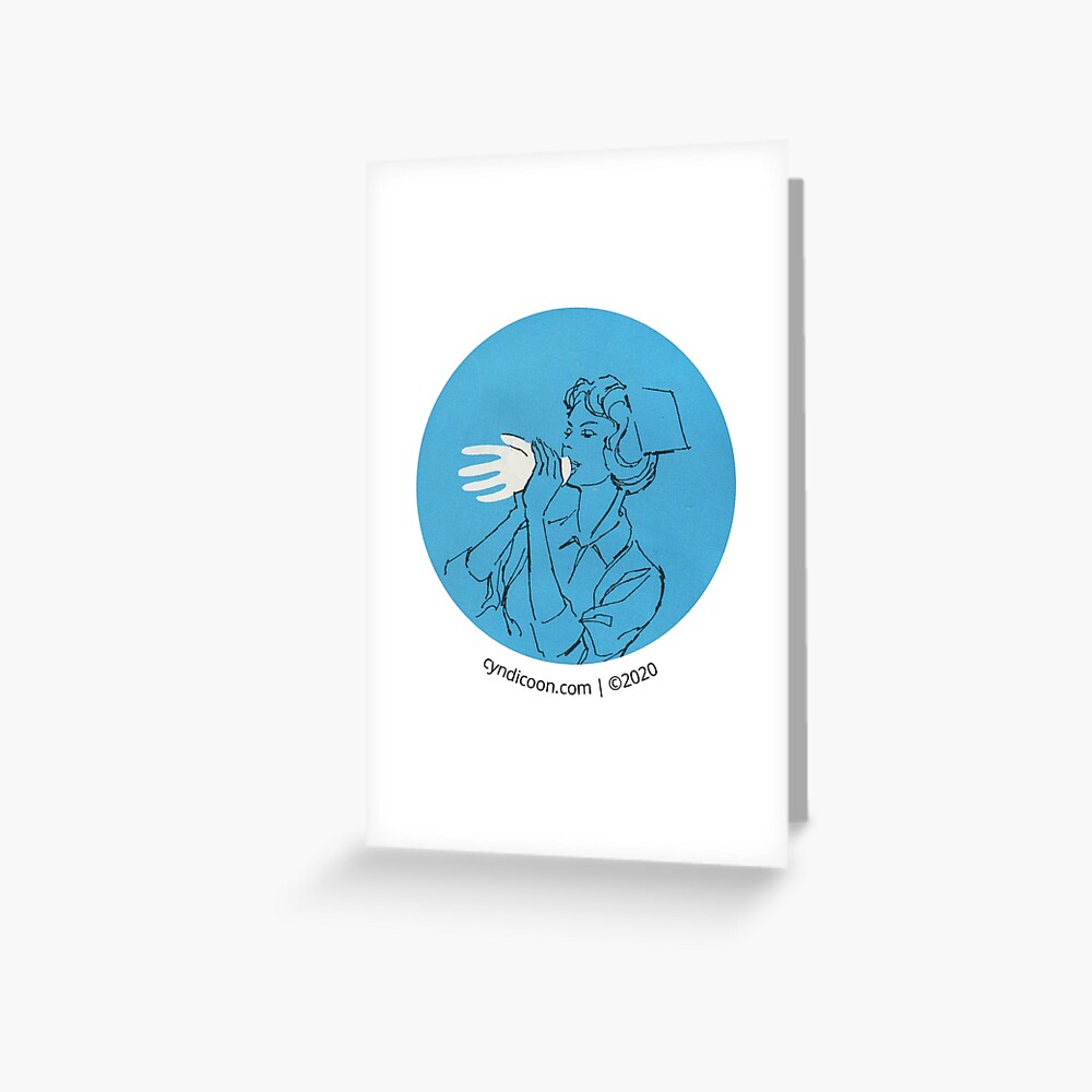 Item preview, Greeting Card designed and sold by cooncyn.