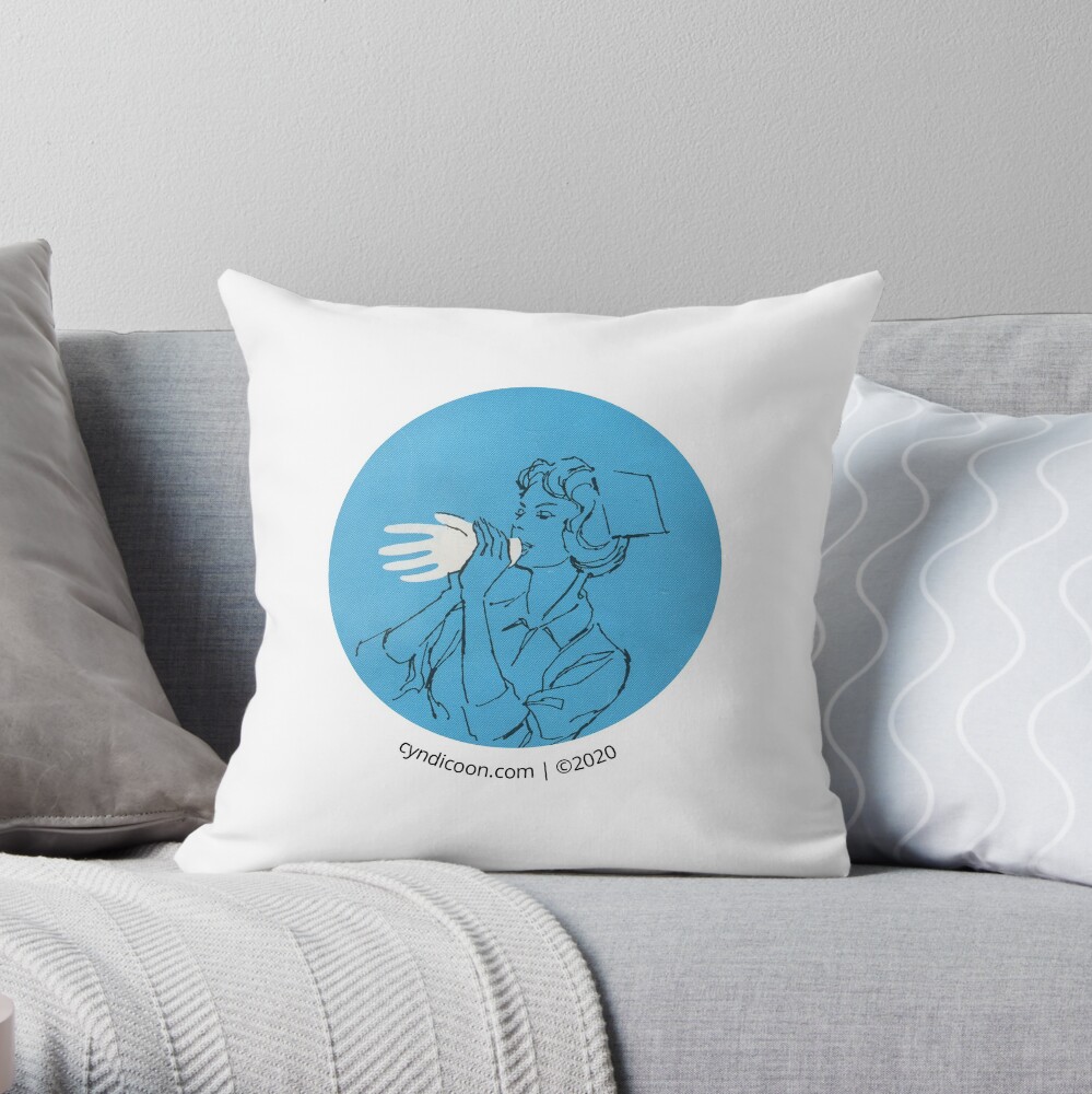 Item preview, Throw Pillow designed and sold by cooncyn.