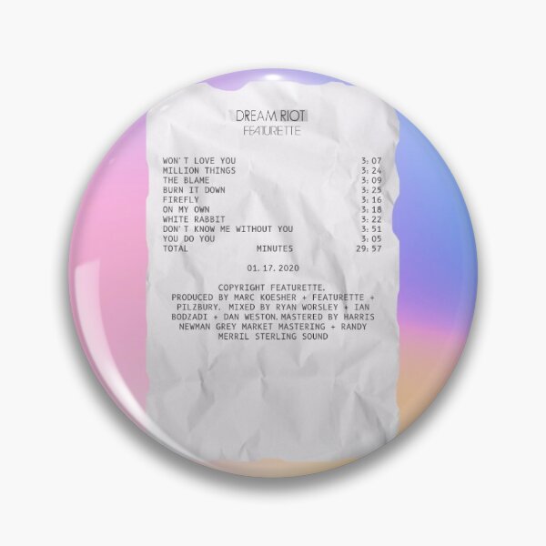 Item preview, Dream Riot by Featurette on a Receipt designed and sold by itgsarah.