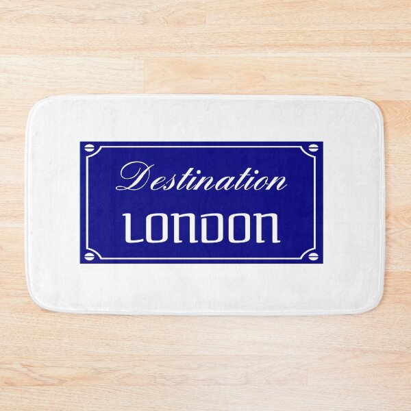 Item preview, beautiful and cute illustration "Destination LONDON" for holiday and travel gift as a souvenir designed and sold by aromed2002.