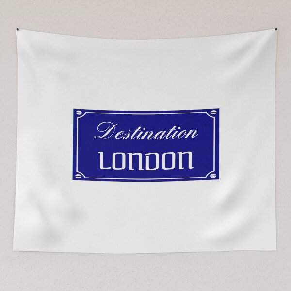 Item preview, beautiful and cute illustration "Destination LONDON" for holiday and travel gift as a souvenir designed and sold by aromed2002.