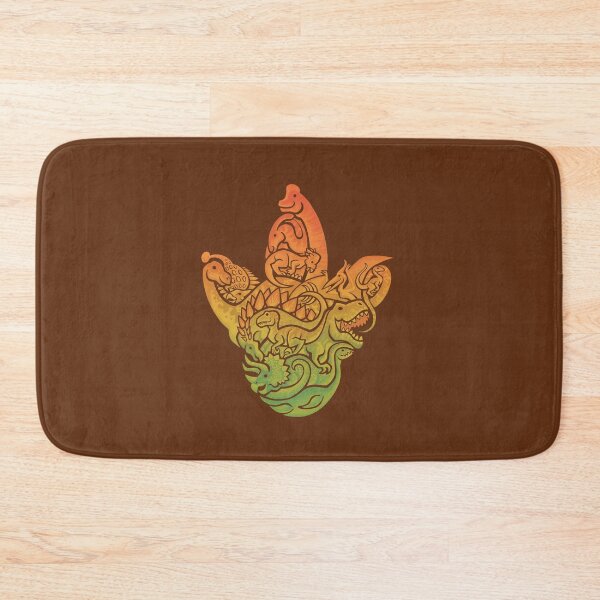 Item preview, Prehistoric Print (brown) designed and sold by Wayne Minnis.