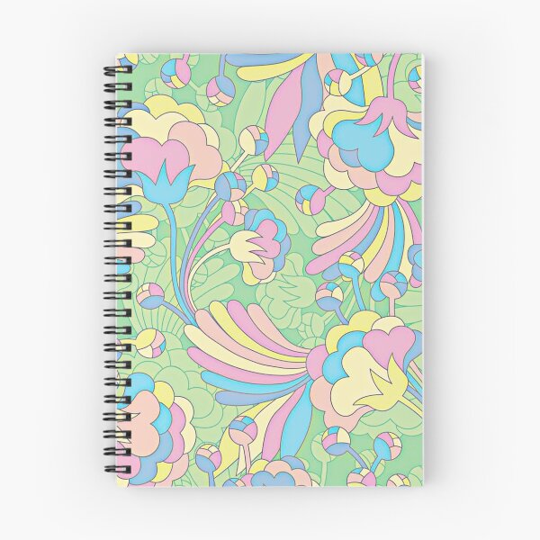 Item preview, Vintage psychedelic flowers designed and sold by Birdtheman12345.