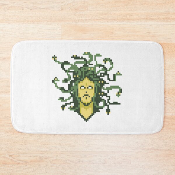 Item preview, Pixelated snake haired Monster designed and sold by TextyQuotes.