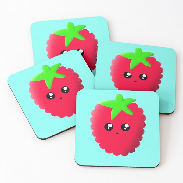 Item preview, Kawaii Raspberry designed and sold by midnightthecat.