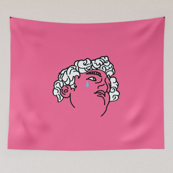 Item preview, Crying Greek Statue Aesthetic Tears designed and sold by therealsadpanda.