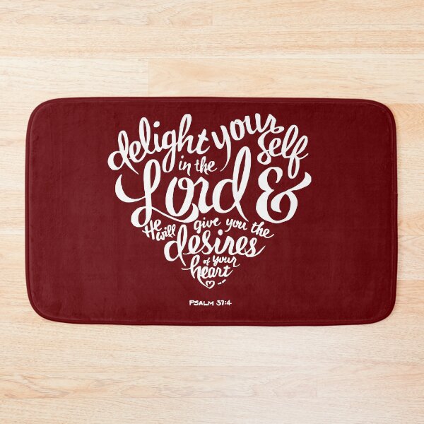 Item preview, Delight yourself in the Lord Psalm 37:4 designed and sold by KA DESIGNS.