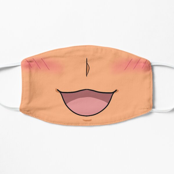 Anime girl Nya Flat Mask