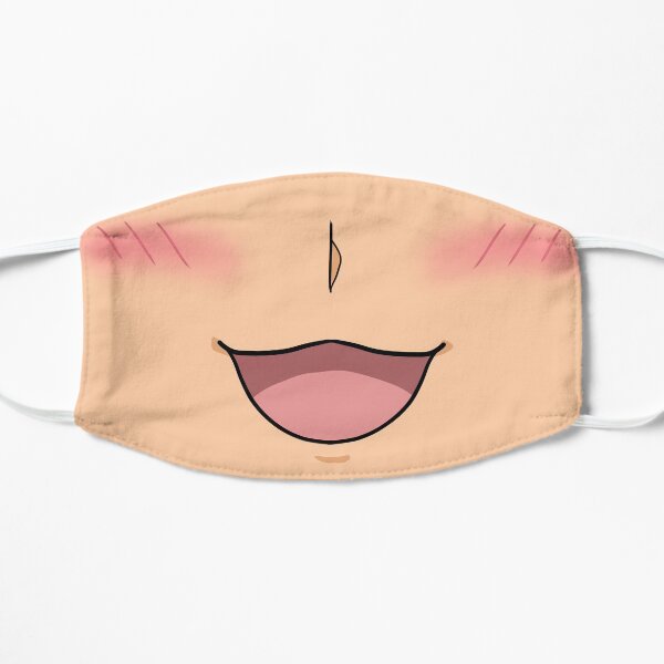 Anime girl Nya Flat Mask