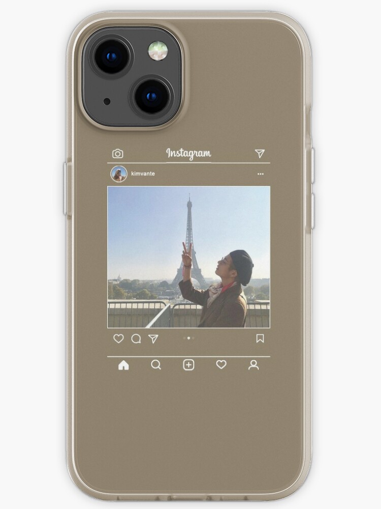 Bts Taehyung Vante Instagram Sticker Ii Iphone Case By Iucheshire Redbubble