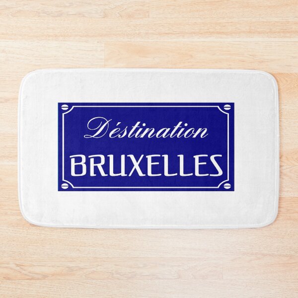 Item preview, Beautiful and cute illustration "Destination Brussels" for holiday and travel gift as a souvenir designed and sold by aromed2002.
