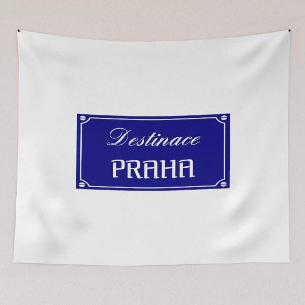 Item preview, Beautiful and cute illustration "Prague Destination" for holiday and travel gift as souvenir designed and sold by aromed2002.