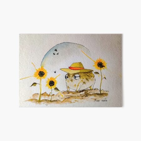 Farmer Tad Art Board Print