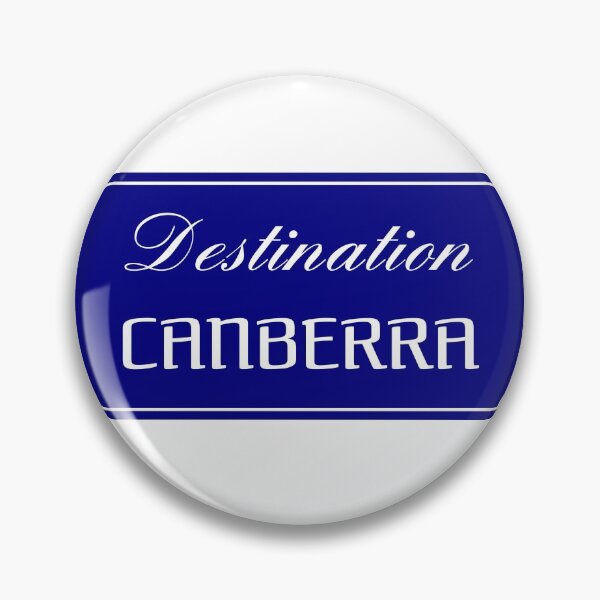 Item preview, Beautiful and cute illustration "Destination Canberra" for holiday and travel gift as souvenir designed and sold by aromed2002.