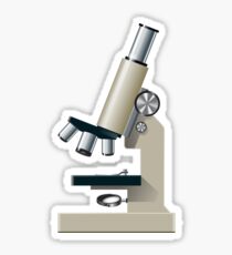 Mikroskop Sticker