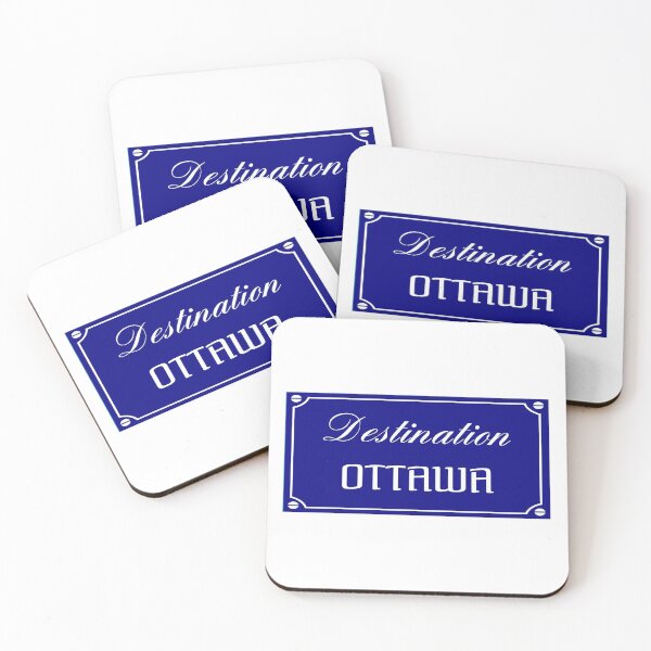Item preview, Beautiful and cute illustration "Destination Ottawa" for holiday and travel gift as souvenir designed and sold by aromed2002.