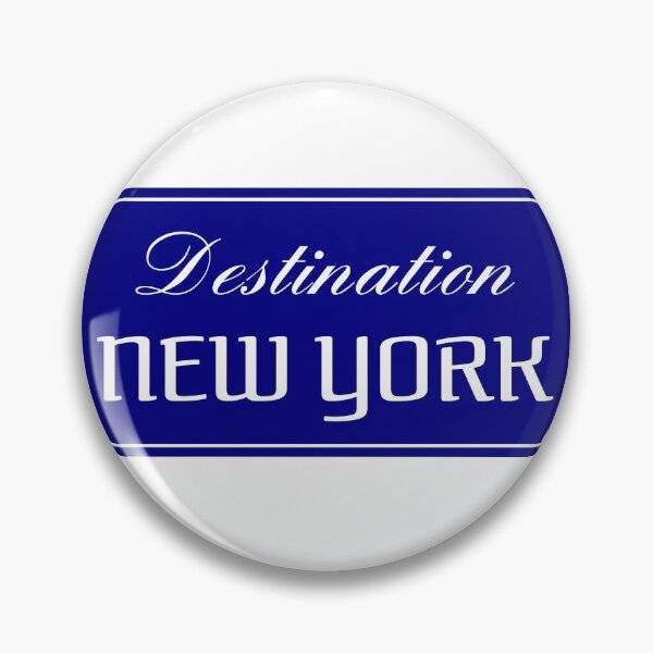 Item preview, Beautiful and cute illustration "Destination New York" for holiday and travel gift as souvenir designed and sold by aromed2002.