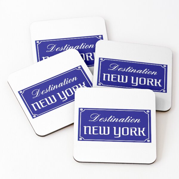 Item preview, Beautiful and cute illustration "Destination New York" for holiday and travel gift as souvenir designed and sold by aromed2002.