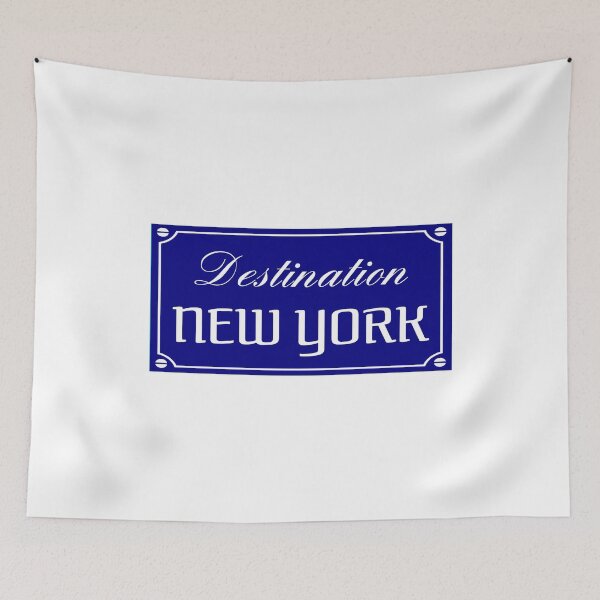 Item preview, Beautiful and cute illustration "Destination New York" for holiday and travel gift as souvenir designed and sold by aromed2002.