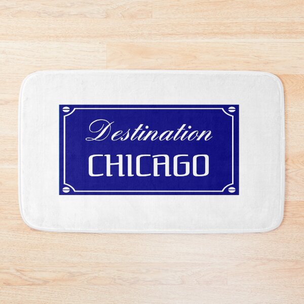 Item preview, Beautiful and cute illustration "Destination Chicago" for holiday and travel gift as souvenir designed and sold by aromed2002.
