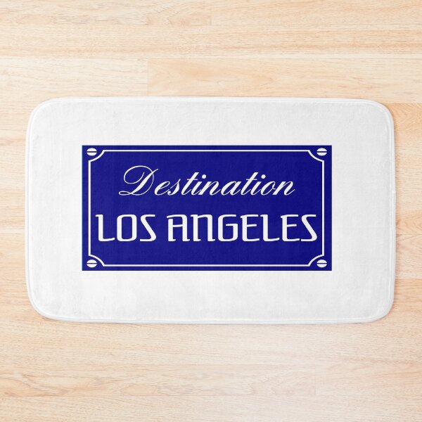 Item preview, Beautiful and cute illustration "Destination Los Angeles" for vacation and travel gift as souvenir designed and sold by aromed2002.