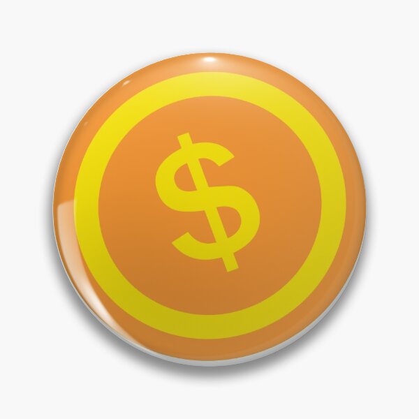 Item preview, Dollar Coin Icon Pattern designed and sold by flying-flamingo.