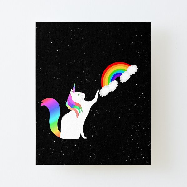 Kawaii Einhorn mit Regenbogen Schwanz Regenschirm